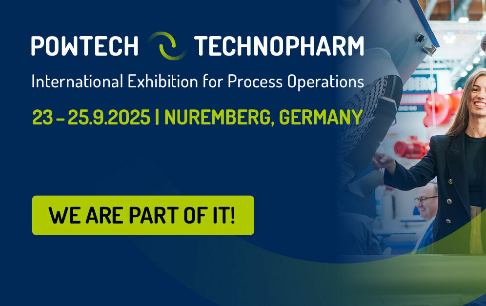 Messebanner POWTECH in Nürnberg 2025